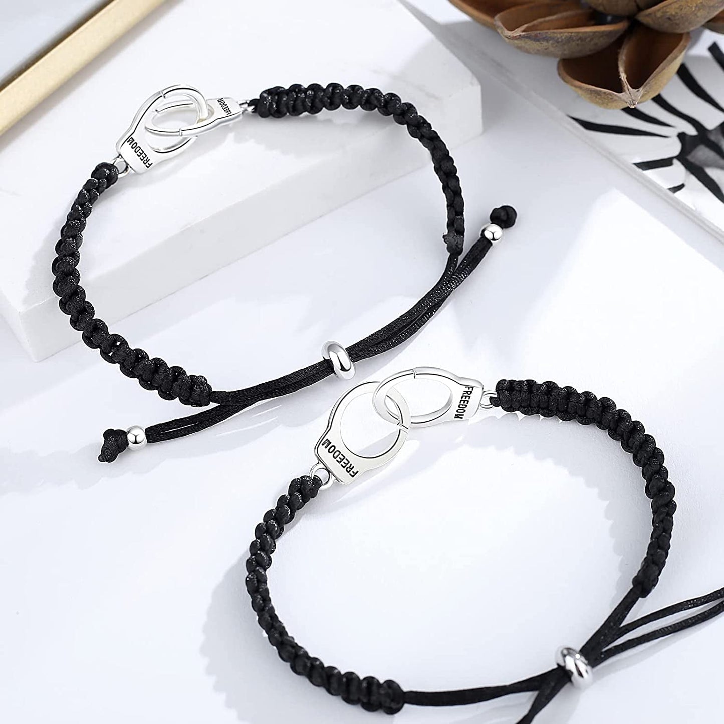 Partner in Crime Handcuff Friendship Bracelets