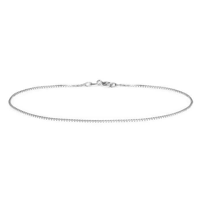 Sterling Silver Italian Made Anklets
